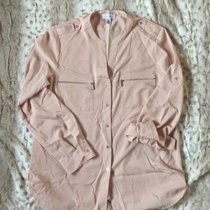 Calvin Klein rose blouse
